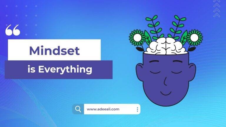 mindset is everything