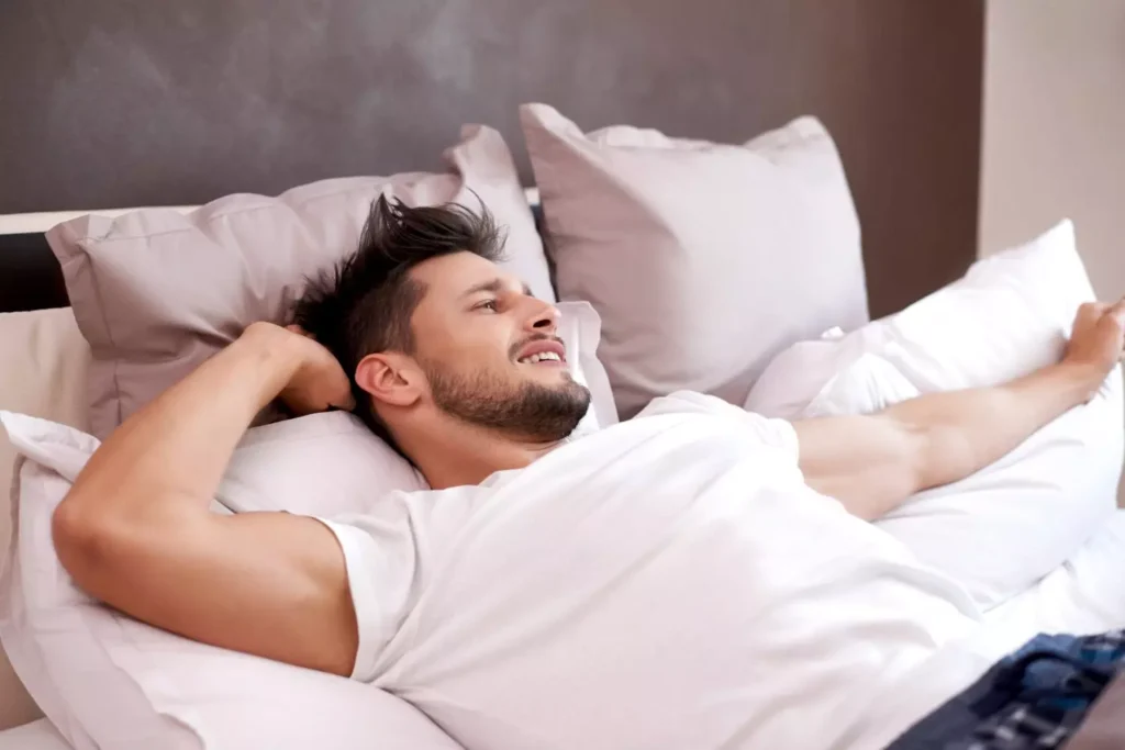 staying in bed all day depression