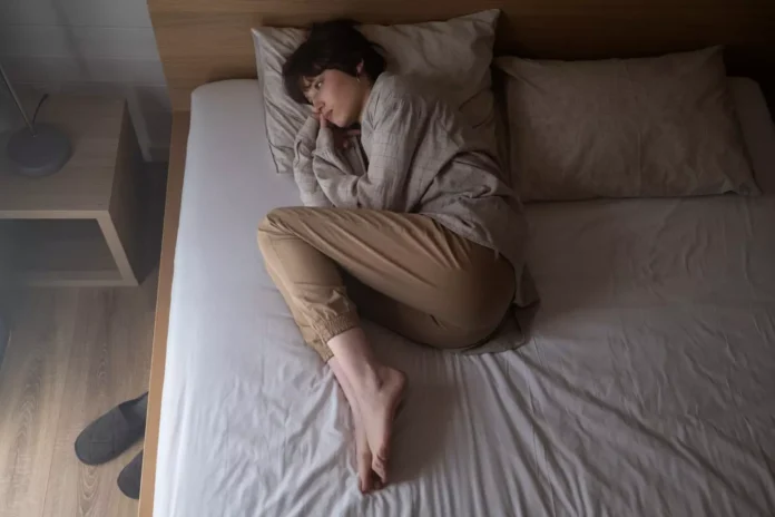 depression and staying in bed all day